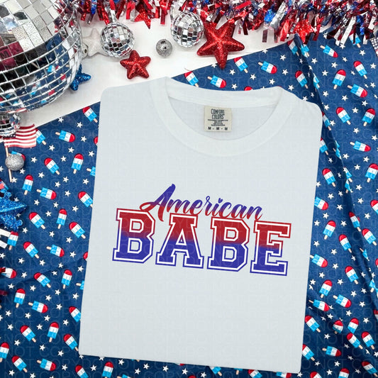 American Babe Comfort Colors T-shirt