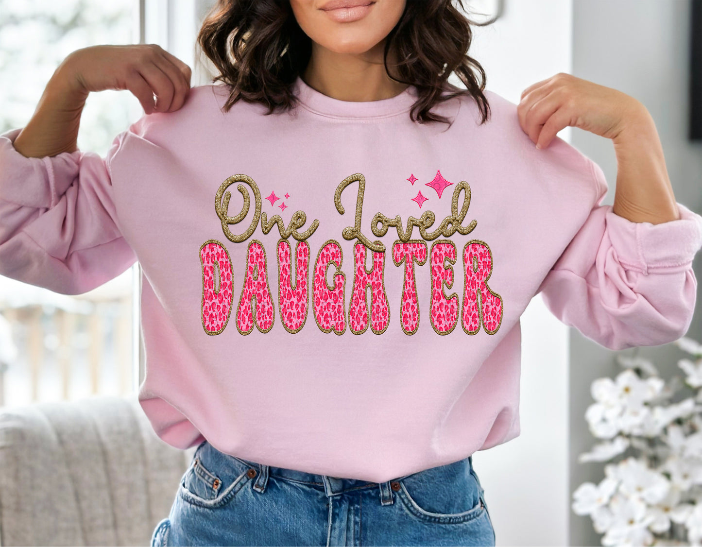 One Loved Names | Gildan Crewneck Sweatshirt