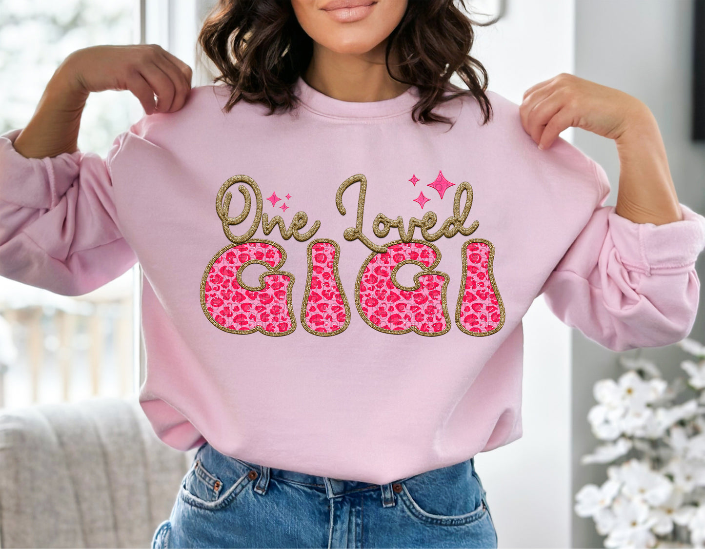 One Loved Names | Gildan Crewneck Sweatshirt