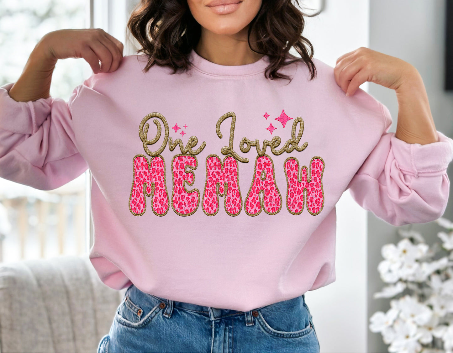 One Loved Names | Gildan Crewneck Sweatshirt